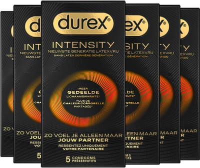 Durex Condooms Intensity 5st - 6 Stuks - Voordeelverpakking
