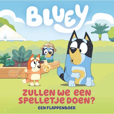 BLUEY - Zullen we een spelletje doen? Kartonboekjes Baby- en peuterboeken