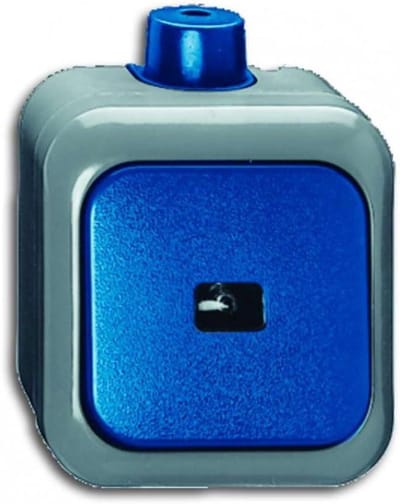 Drukknop - Schakelaar AP-knop - Elektrische installatie - IP 66 bescherming - 10.2 x 13.4 x 8.8 cm - Meerkleurig