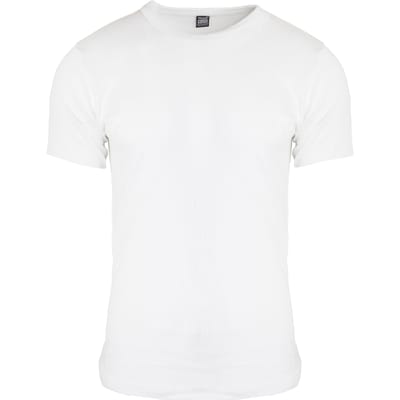 Floso Heren Thermisch Ondergoed Korte Mouwen Vest Top (Viscose Premium Range) (Wit)