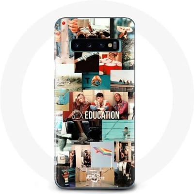 Coque - Samsung - Galaxy S10 Edge - Souple - Blanc - Sex Education