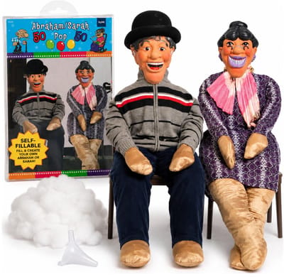 Abraham en Sarah pop