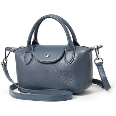 Nieuwe Niche Design Crossbody Tas Modieuze en Veelzijdige Handtas Tas Dames Contrasterend Casual Eén Schouder Knoedel Tas gray