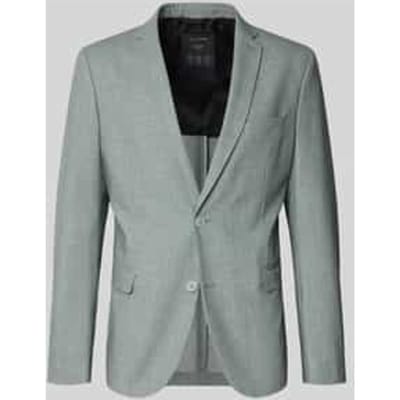 s.Oliver - male - s.O PURE: Slim-fit jasje van gedessineerde stretchstof