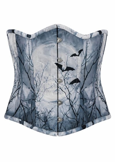 Succubus Clothing Gothic Bat Underbust Corset