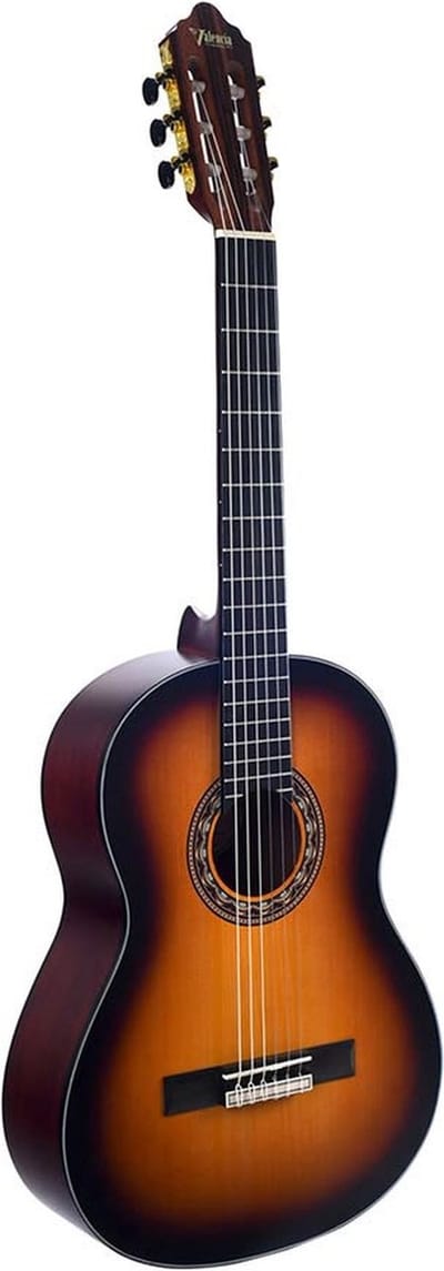 Valencia VC304ASB Klassieke Gitaar 4/4 Brown Sunburst Satin