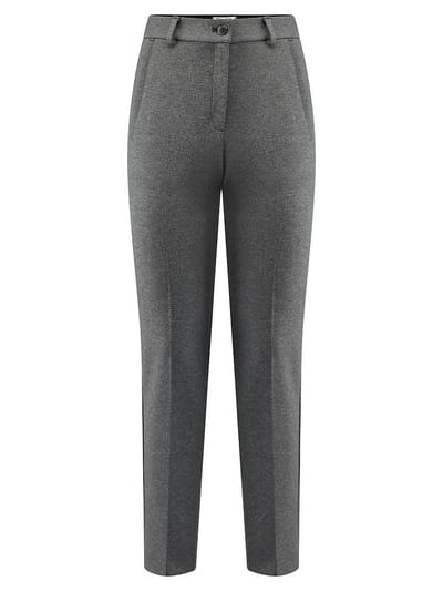 Enkellange broek Van Raphaela by Brax grijs
