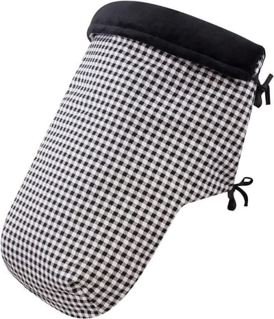 Winter Voetenzak - Baby deken - Baby warm houden - Teddyfleece binnenvoering - 80x56 cm of 100x56 cm - Vichy