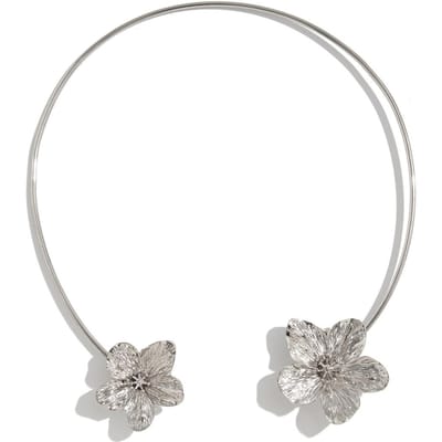 Zomer Zee Zeester Schelp Hanger Open Torques Ketting voor Vrouwen Metalen Choker Ketting Trendy Boho Vakantie Sieraden white