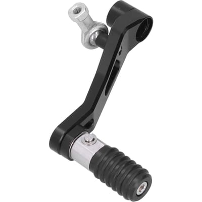 18mm Gat Klapbare Versnellingspook Pedaal Verstelbaar CNC Aluminium Billet Vervanging voor CMX500 Rebel 2017‑2021Zwart zwart