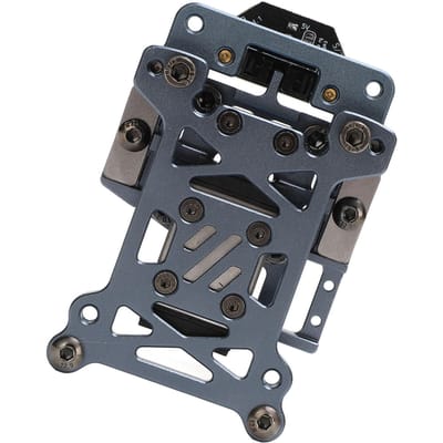 Kraan Nivelleringskit voor Voron 2.4 3D-printers CNC Aluminiumlegering Frame 3D-printer Kraan met EE SX398 With stainless steel rails black