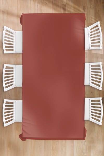 Tafelkleed - Tafellaken - 130x260 cm - Palet - Rood - Interieur - Binnen en Buiten