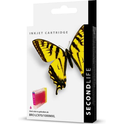 SecondLife - Brother LC 970/1000 Magenta