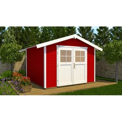 Weka Tuinhuis 122 - Rood - 249x301cm