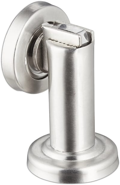 deurvastzetter magnetisch - binnen - rvs - vloer - muur - zilver