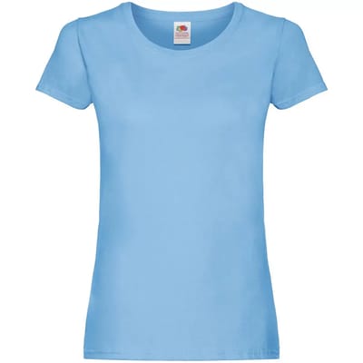 Dames-T-shirt Fruit of the Loom Original