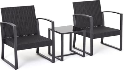 Tuinset - Voor 2 personen - Waterbestendig - Loungeset stijl