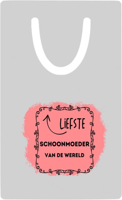 Hacebo® - de liefste schoonmoeder van de wereld metalen boekenlegger - Schoonmoeder - de liefste schoonmoeder - Moeder cadeautjes - moederdag - verjaardag - geschenk - kado Bladwijzer boekenleggers - 7.6 cm x 5cm