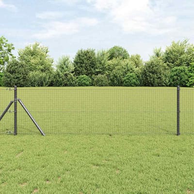 vidaXL - Gelast - gaashek - 1000 - x - 40 - cm - Grijs