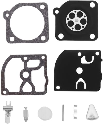 Store_9 - Carburateur Membraan Reparatie Kit - 2 Sets - Geschikt voor Husqvarna en Zama - Ideaal voor Kettingzagen en Trimmers - Eenvoudig te insta...