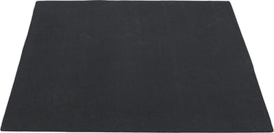 Naturn Living Anti Trillingsmat Wasmachine en Wasdroger - 60 x 60 x 0,3 cm - Trillingsdemper - Geluidsdempende Antislip Mat - Rubber Mat - Zwart