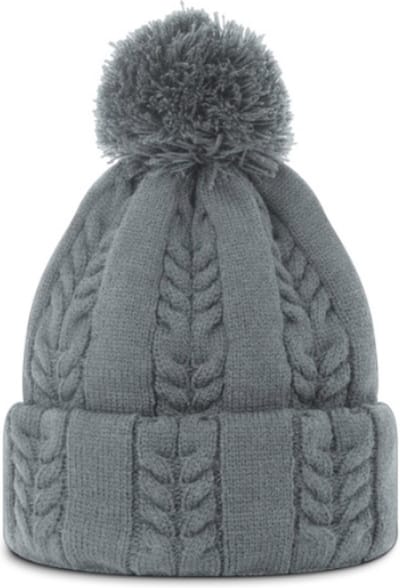 Footjoy Cableknit bobble beanie muts grijs