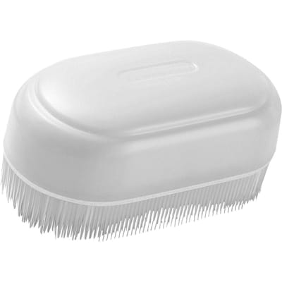 Schoenborstel Plastic Zachte Borstel Comfortabel Handvat Multifunctionele Wasborstel voor Huis Schoonmaakgereedschap Wit wit