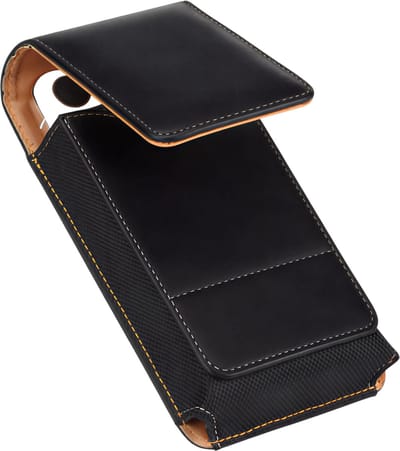 Universele Magnetische Lederen Telefoon Holster met Riemclip XL – 360° Roterende Smartphone Heuptas Case, Geschikt voor iPhone & Samsung, Telefoonhouder, Riemtas, Beschermhoes, Mobiele Telefoon Accessoire