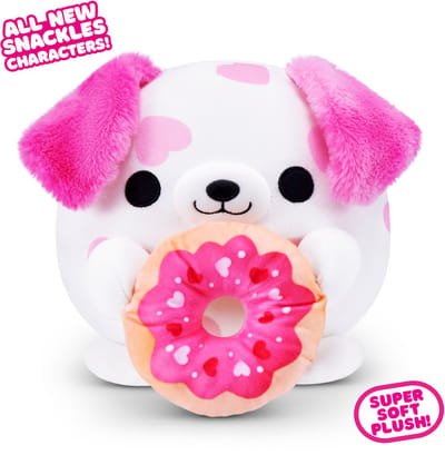 Snackles Valentines Edition 8-inch Plush (Dalmatian with Donut)