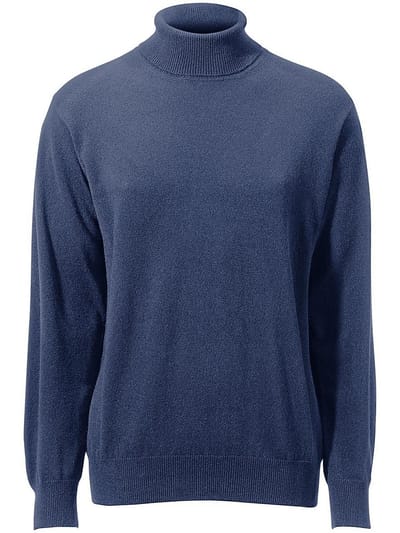 Trui 100% premium-kasjmier Van Peter Hahn blauw