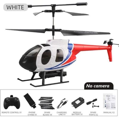 Nieuwe RC Drone 6 Kanaals RC Helikopter Paneel Mini Drone met Camera HD 8K Wifi FPV Drone Vliegtuigen RC Vliegtuigen Speelgoed Jongens Kinderen Volwassenen without camera