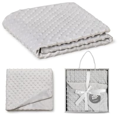 Microfase Babydeken 80 x 110 cm - Grijs