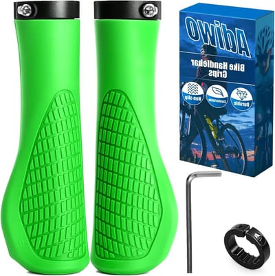 Ergonomische Handvatten voor Fietsen, Universele Antislip Grips voor 22.2 mm Sturen, Geschikt voor Trekking, Stads- en Mountainbikes met Eenvoudige Montage