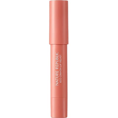 Nature Republic Biflower Crayon Lip Velvet NO.1 ANGEL BLUSH NG1575 red