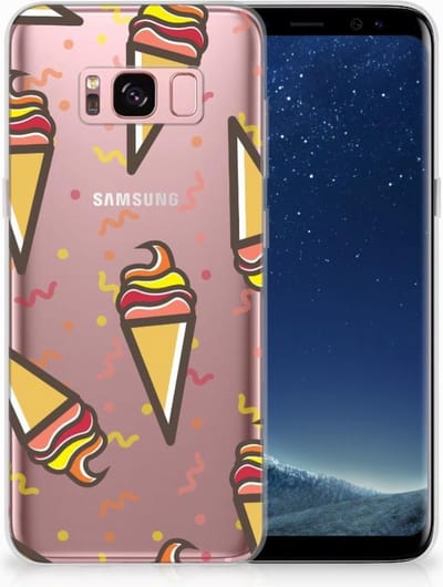 Samsung Galaxy S8 Siliconen Case Icecream
