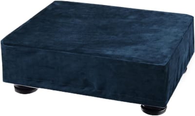 Draaibaar Tafel Beschermhoes - Platen Speler Cover - Stof Vrij Houden - Wasbaar Ontwerp - 43x33x13cm - Blauw