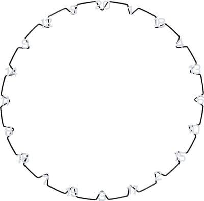Unicorn Eclipse Ultra-Visible Horizontal Number Ring