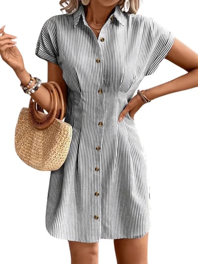 Livano Zomerjurk Dames - Zomerjurken - Volwassen - Jurk - Ibiza Stijl - Sundress - Zwart - Maat L