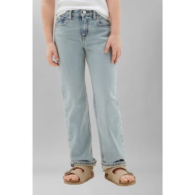 Calvin Klein Girls Straight Andrew Wash Jean Andrew Wash Taglia: 6 | Jeans Outlet | kids