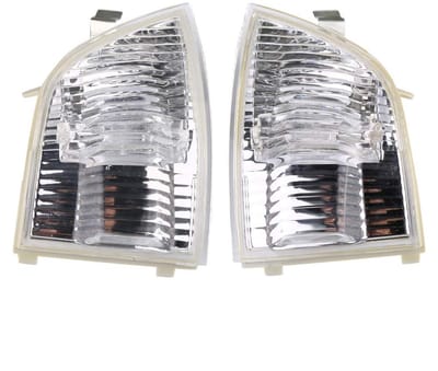 Dailygoods- Knipperlicht Waterdicht - Knipperlichten - Geschikt voor Focus C-MAX 2003-2013 - 2 x Knipperlichten - OEM 6M5Y 13B381 AA/6M5Y 13B382 AA - Autoknipperlicht
