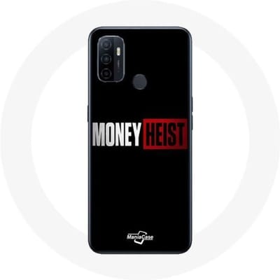 Coque - La casa de papel - Oppo A53 - Souple - Noir - Protection smartphone