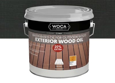 Wovar Woca Exterior Oil Antraciet | 3 Liter aanbieding!