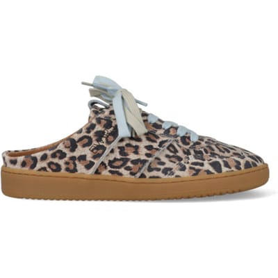DWRS Label Nome leopard instappers / sneakers b11850-01-8368 / blauw