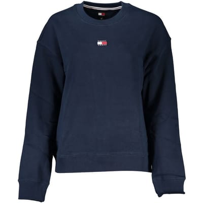 Tommy Hilfiger Blauw Katoenen Dames Sweatshirt