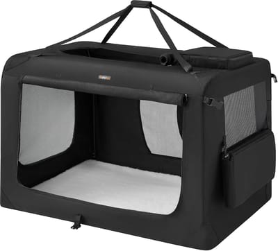 Grote Opvouwbare Hondentransportbox - Ademend Honden Bench Reiskoffer XXXL Hondenmand