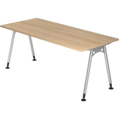 ATOS 19 S | Bureau - 180 x 80 Eiken Tafelhoogte I In hoogte verstelbaar
