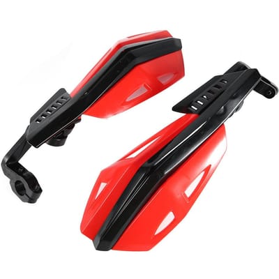 Motorfiets Handbeschermer 78in 22mm ABS Valbestendige Beschermer Universeel voor Motorfiets Elektrisch black