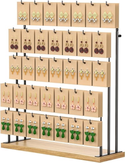 Sieradenstandaard voor Oorbellen en Kettingen, Organisator voor Armbanden en Haaraccessoires, Decoratieve Sieradenhouder