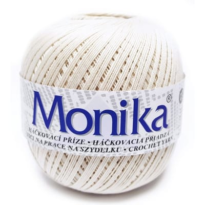 Cordon de coton Monika type maxi 100g. 550m. écru