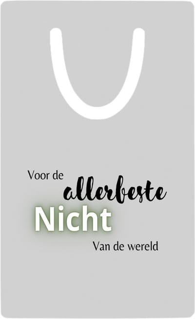 Hacebo® - voor de allerbeste nicht van de wereld metalen boekenlegger- Nicht - de beste nicht - verjaardagscadeau - verjaardag - cadeau - cadeautje voor nicht - nicht artikelen - kado - geschenk - gift Bladwijzer boekenleggers - 7.6 cm x 5cm